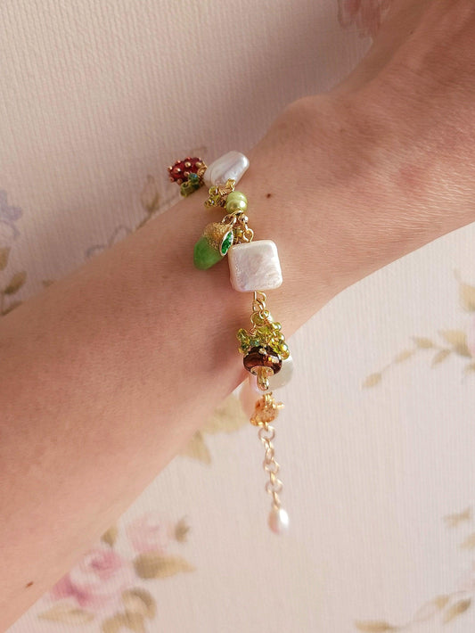 Fruit Feast Pearl Bracelet