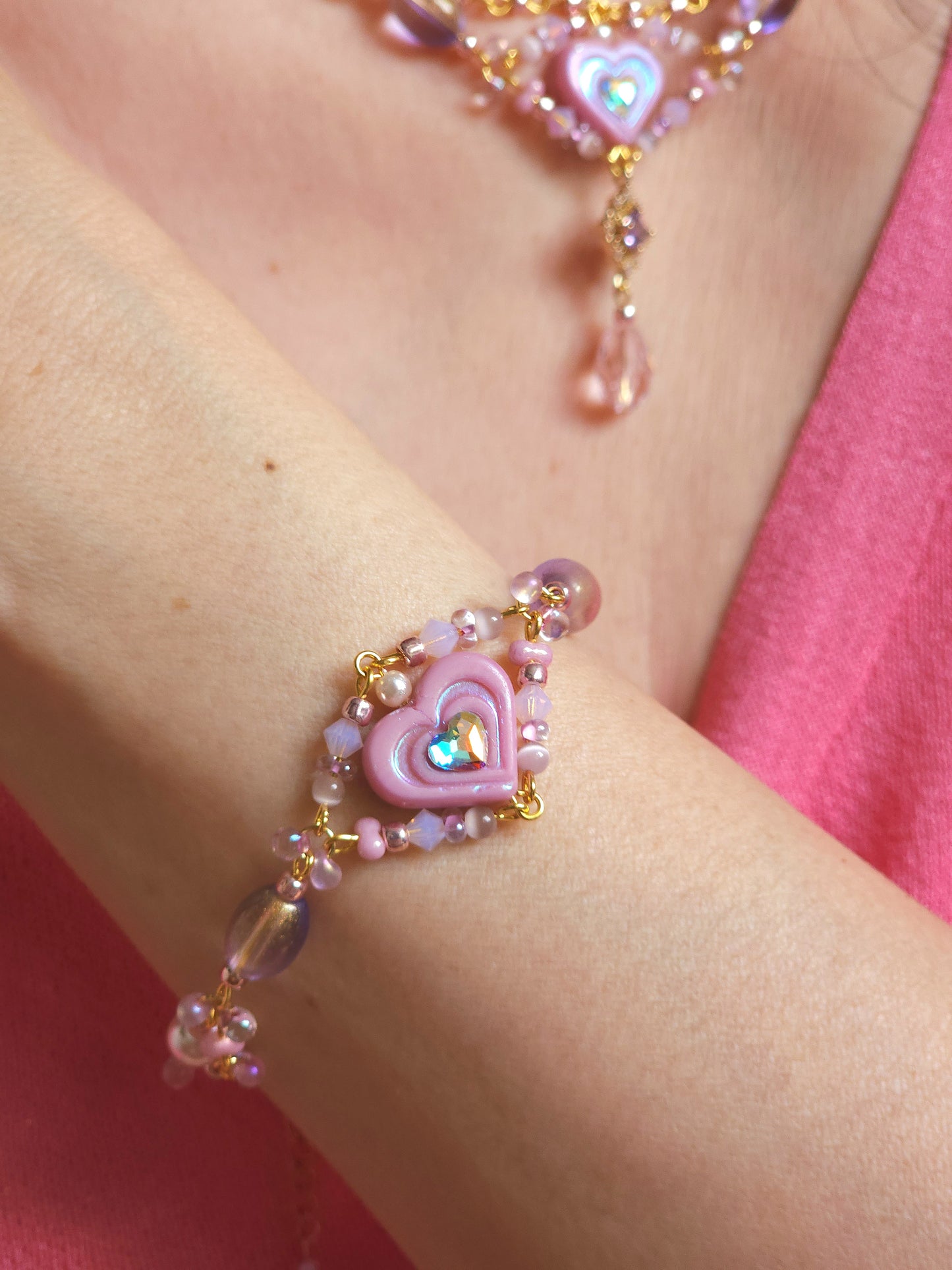 Superpowered Heart Bracelet