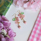 Strawberry Harvest Floral Earrings