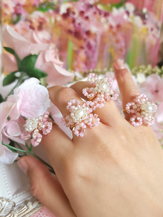 Soft Petals Floral Ring