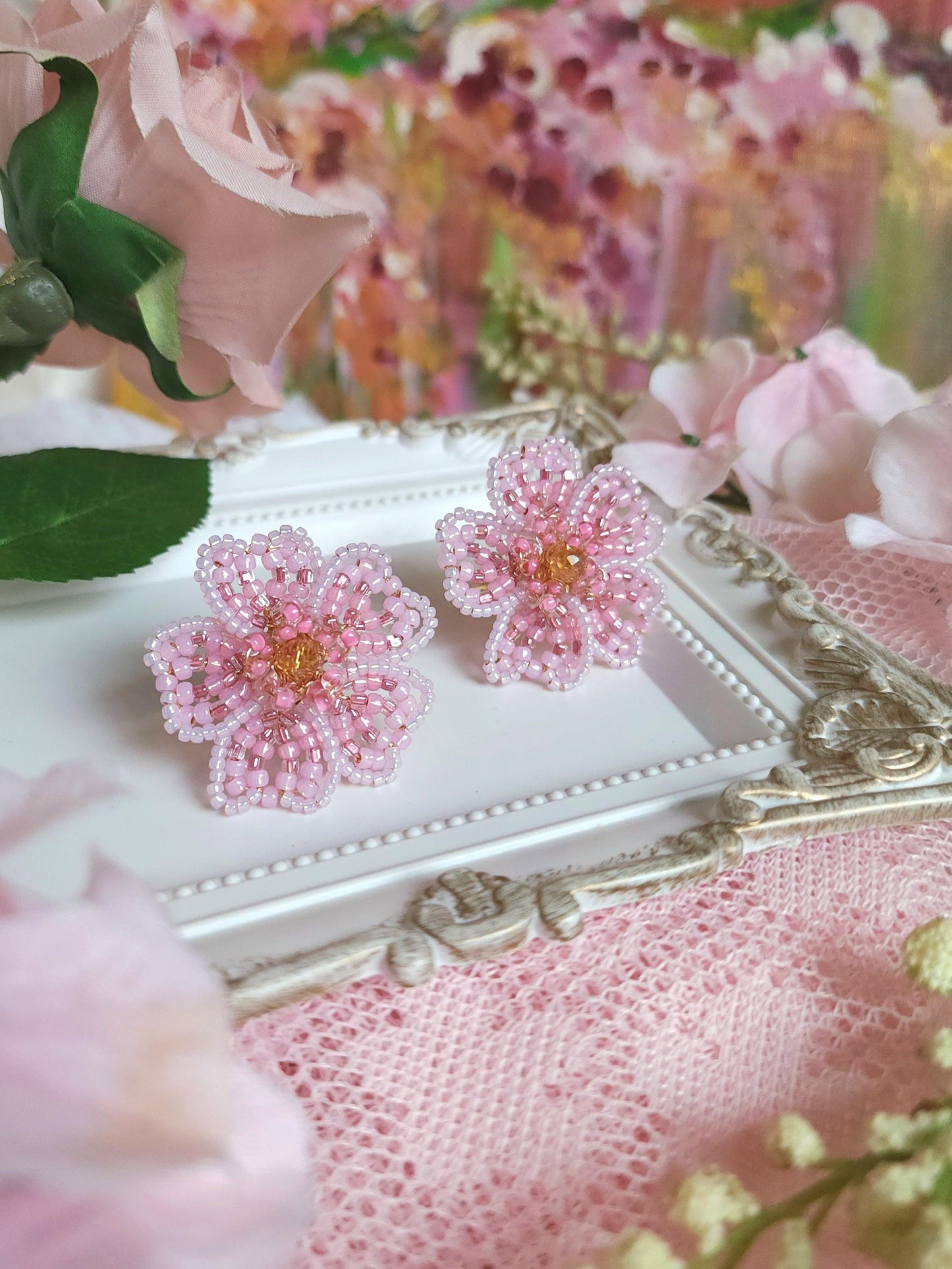 Cherry Blossom Flower Ring