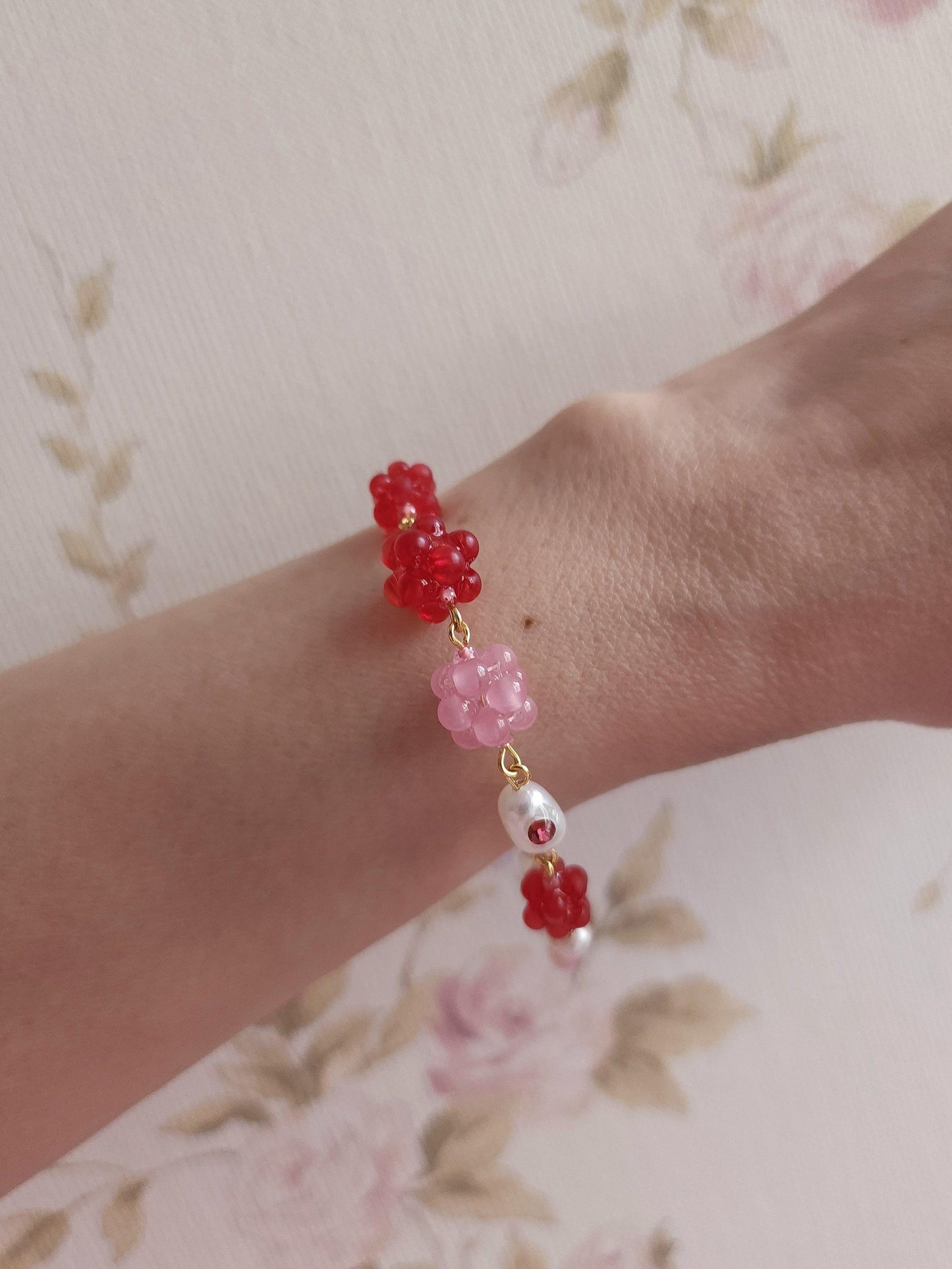 Raspberry Reverie Bracelet