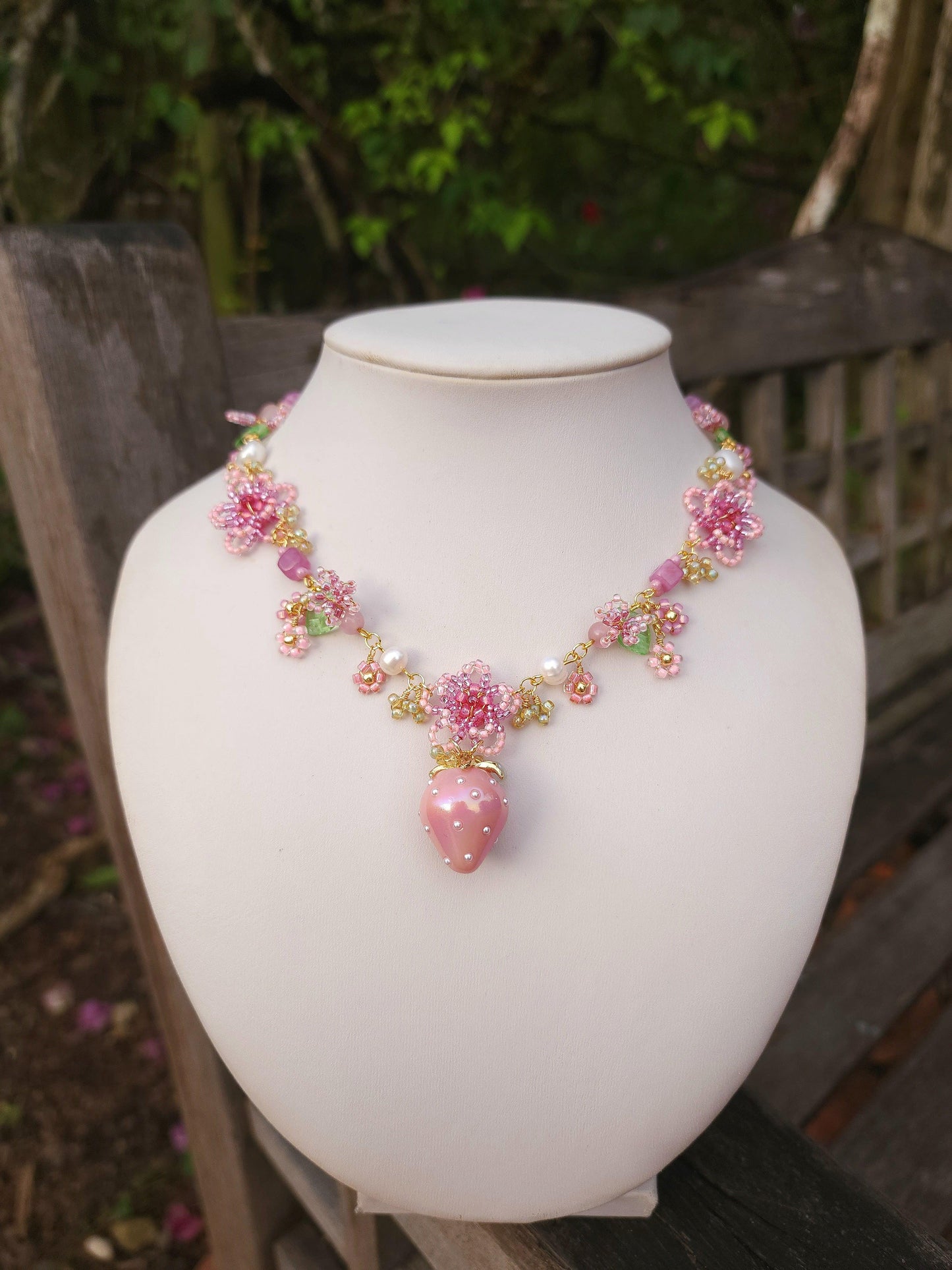 Blossoming Berry Harvest Necklace