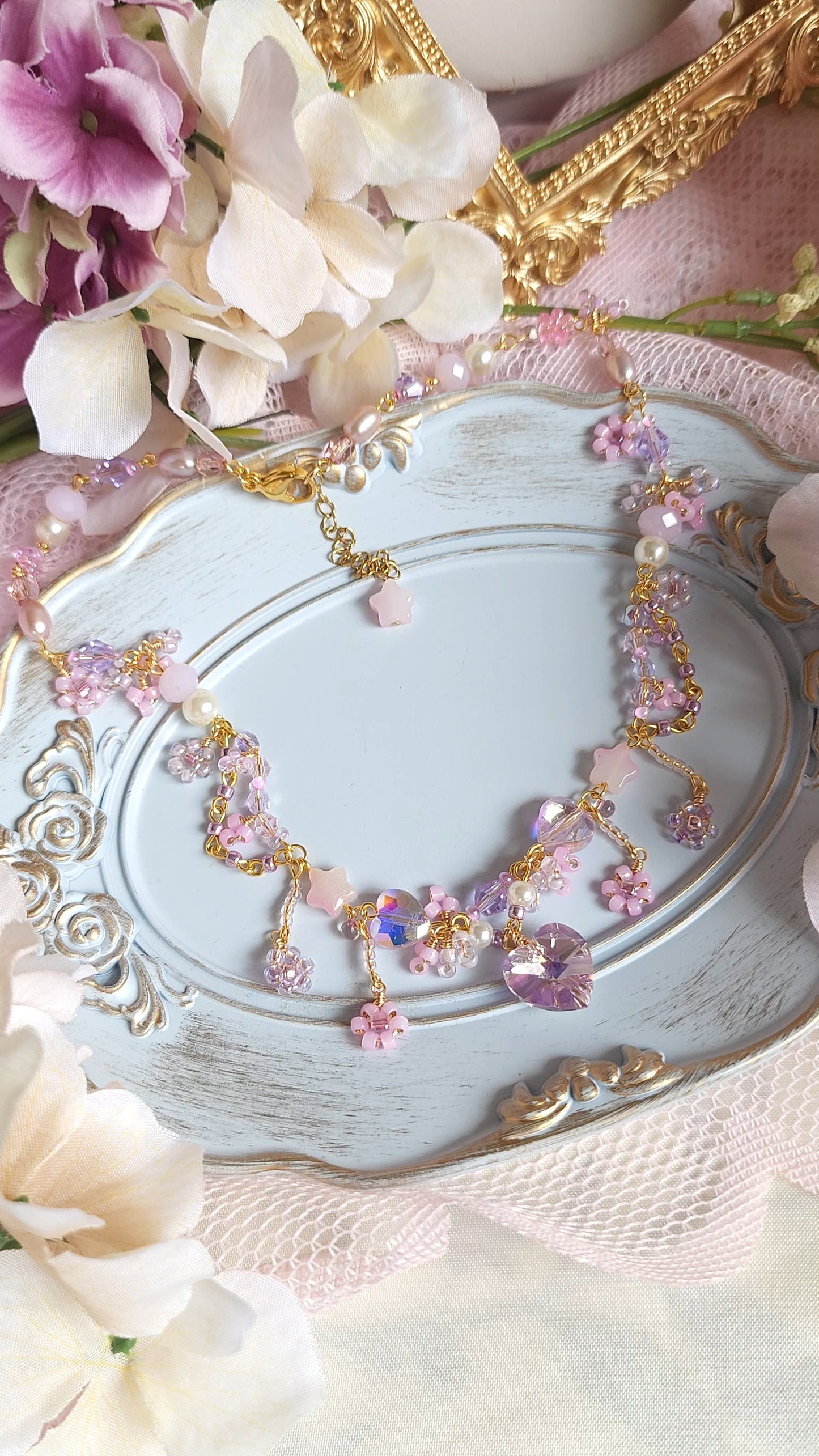 Pink Aurora Necklace