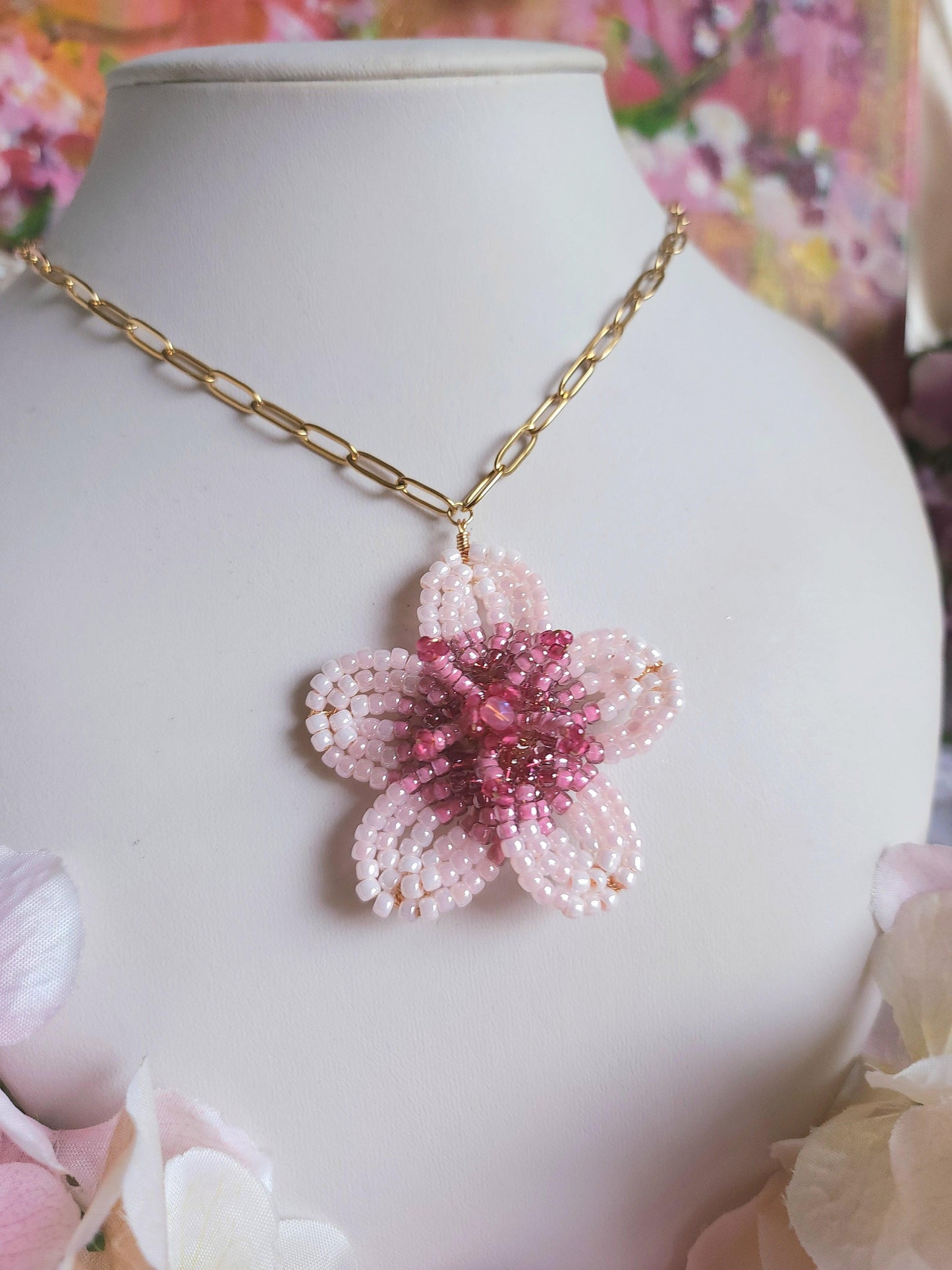 Plum Blossom Necklace