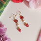 Ruby Radiance Earrings