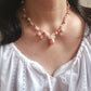 Frosted Berry Pearl Necklace