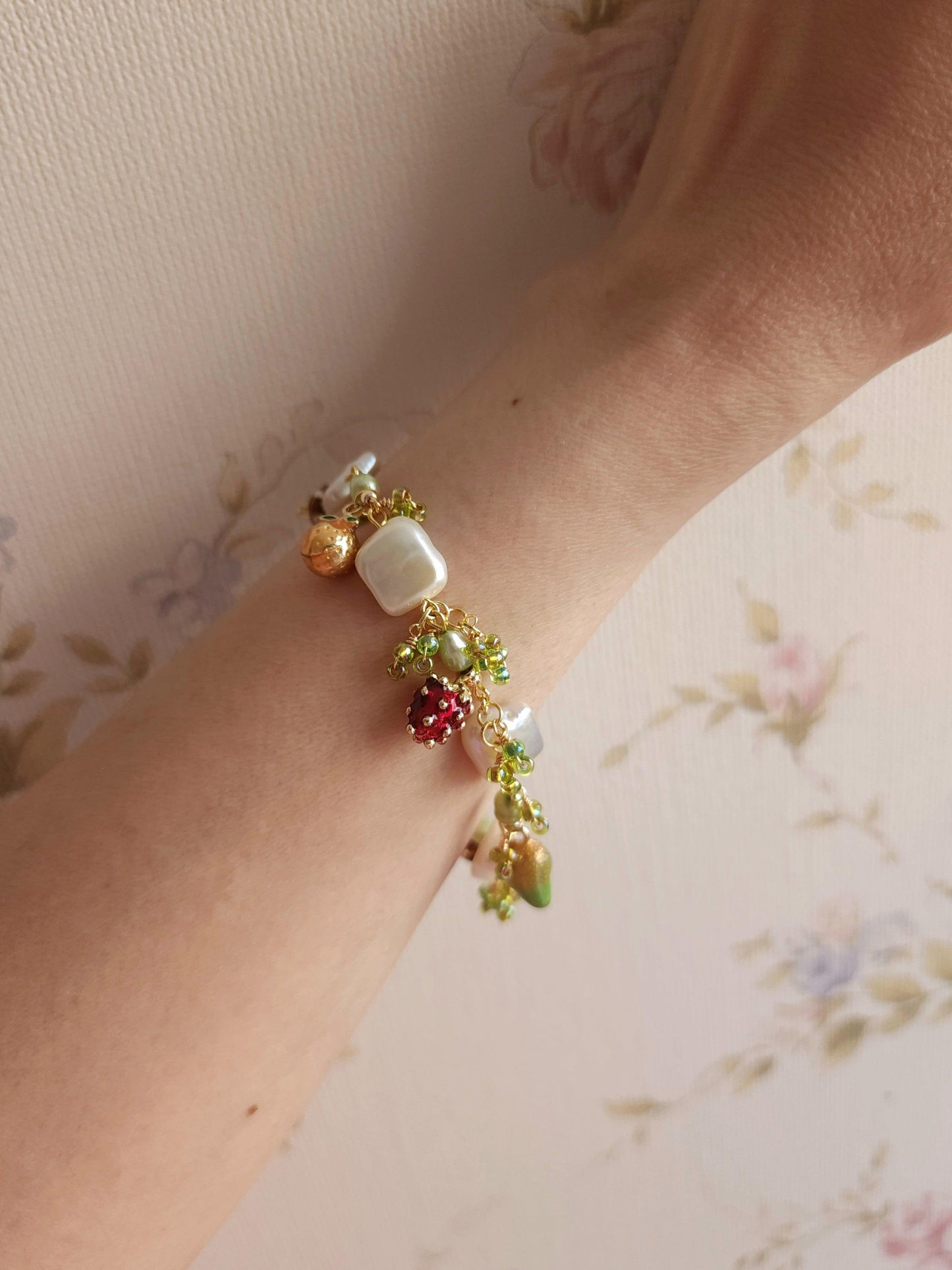 Fruit Feast Pearl Bracelet