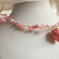 Sunlit Berry Garden Wire-wrapped Choker