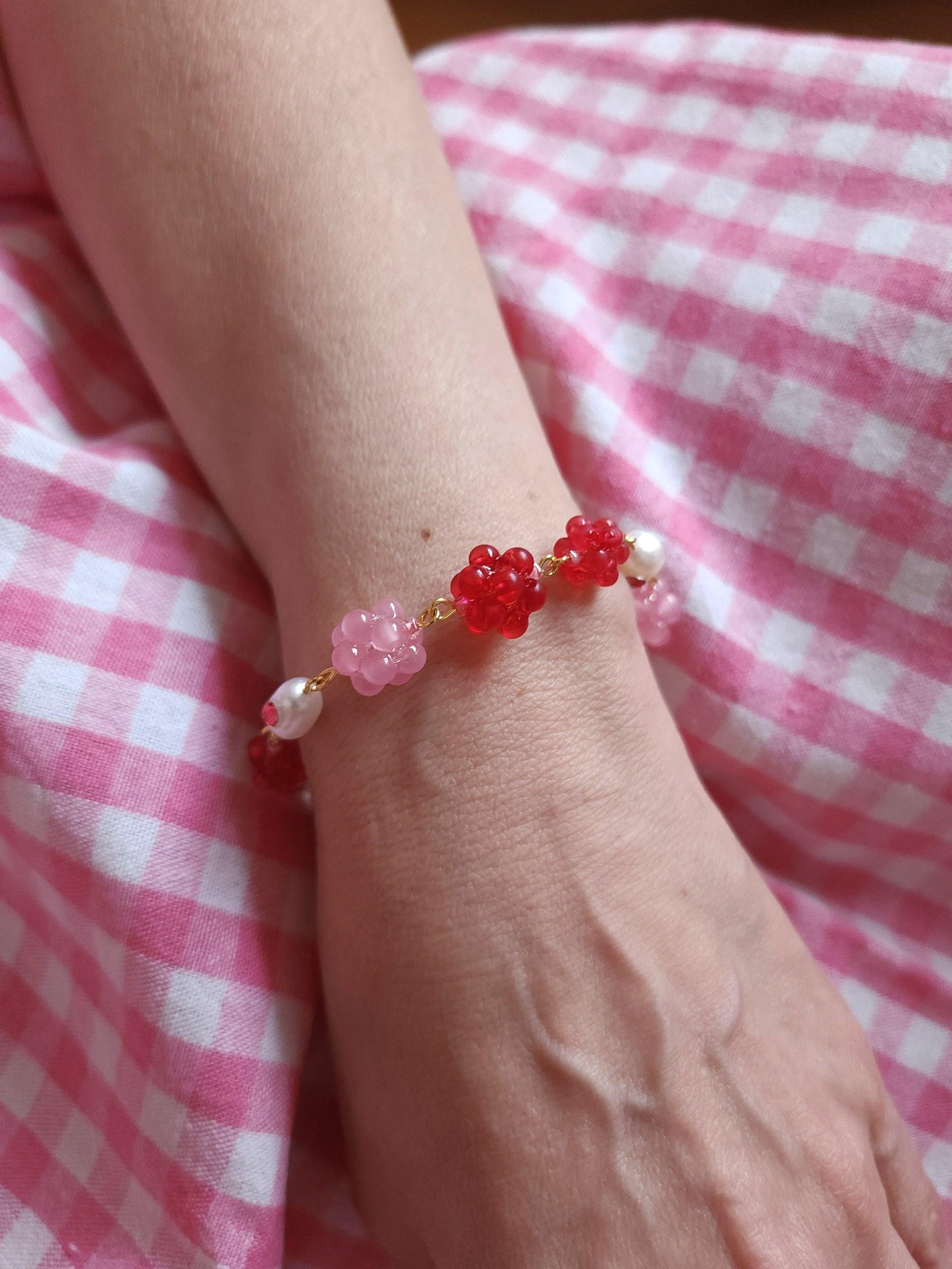 Raspberry Reverie Bracelet