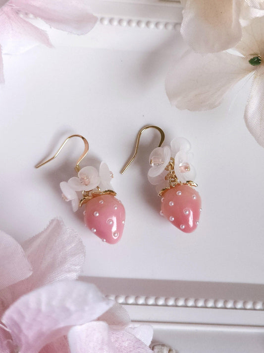 Frosted Berry Earrings