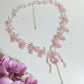 Silver Petunias Necklace - By Cocoyu