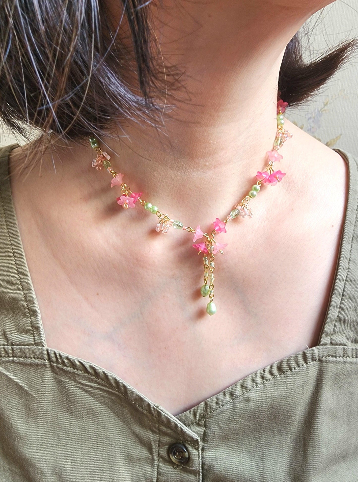 Summer Flowers Necklace - By Cocoyu