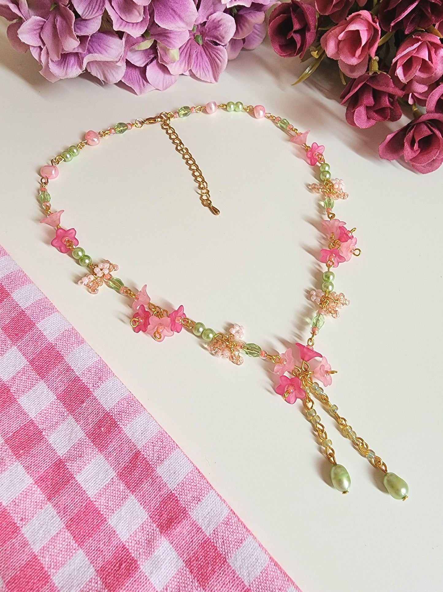 Summer Flowers Necklace - By Cocoyu