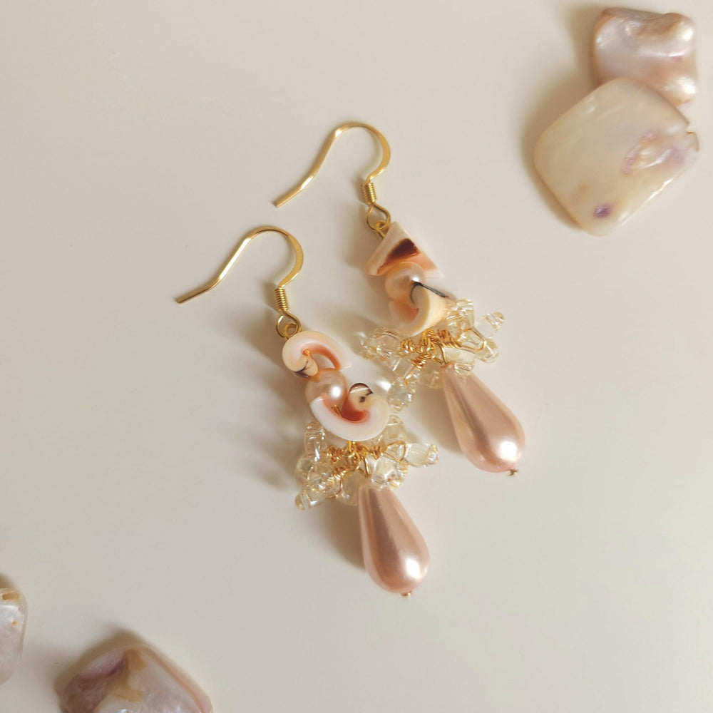 Treasure by the Coast Earrings - By Cocoyu