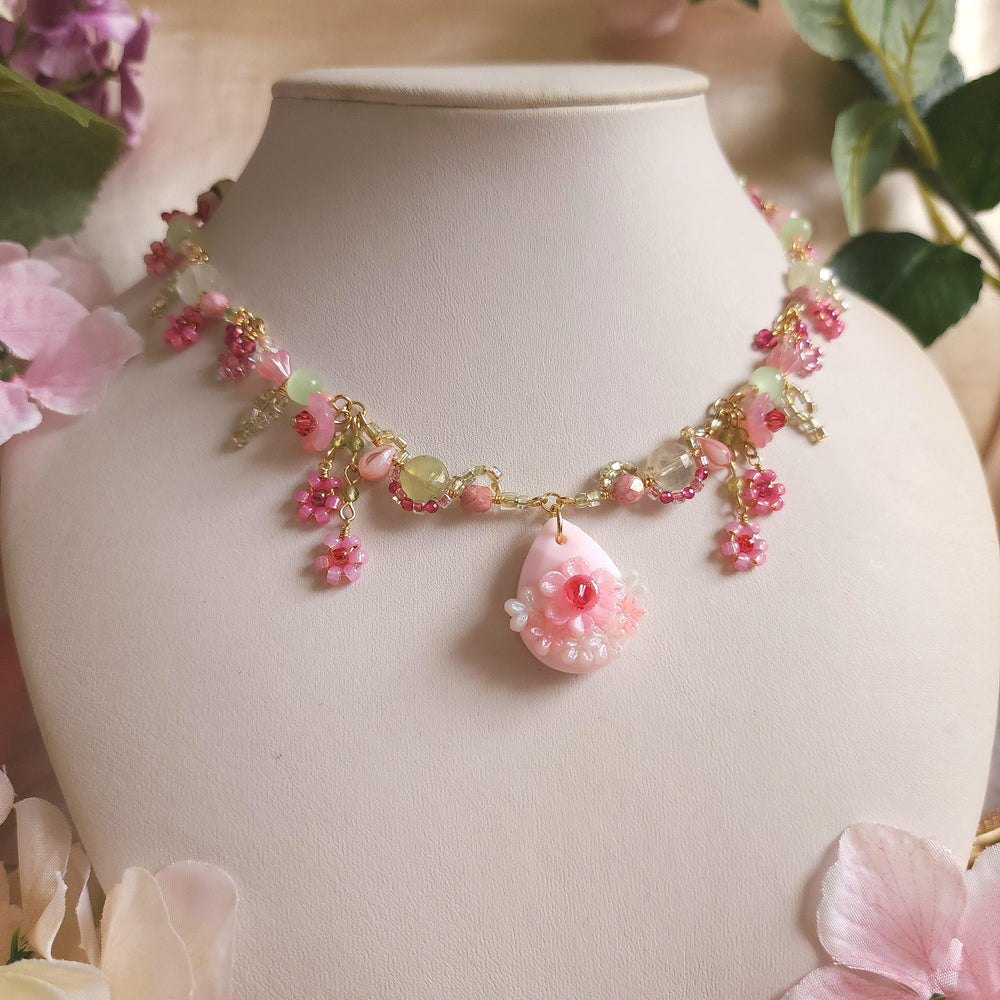 
                  
                    Vintage Charm Spring Jewels Necklace - By Cocoyu
                  
                