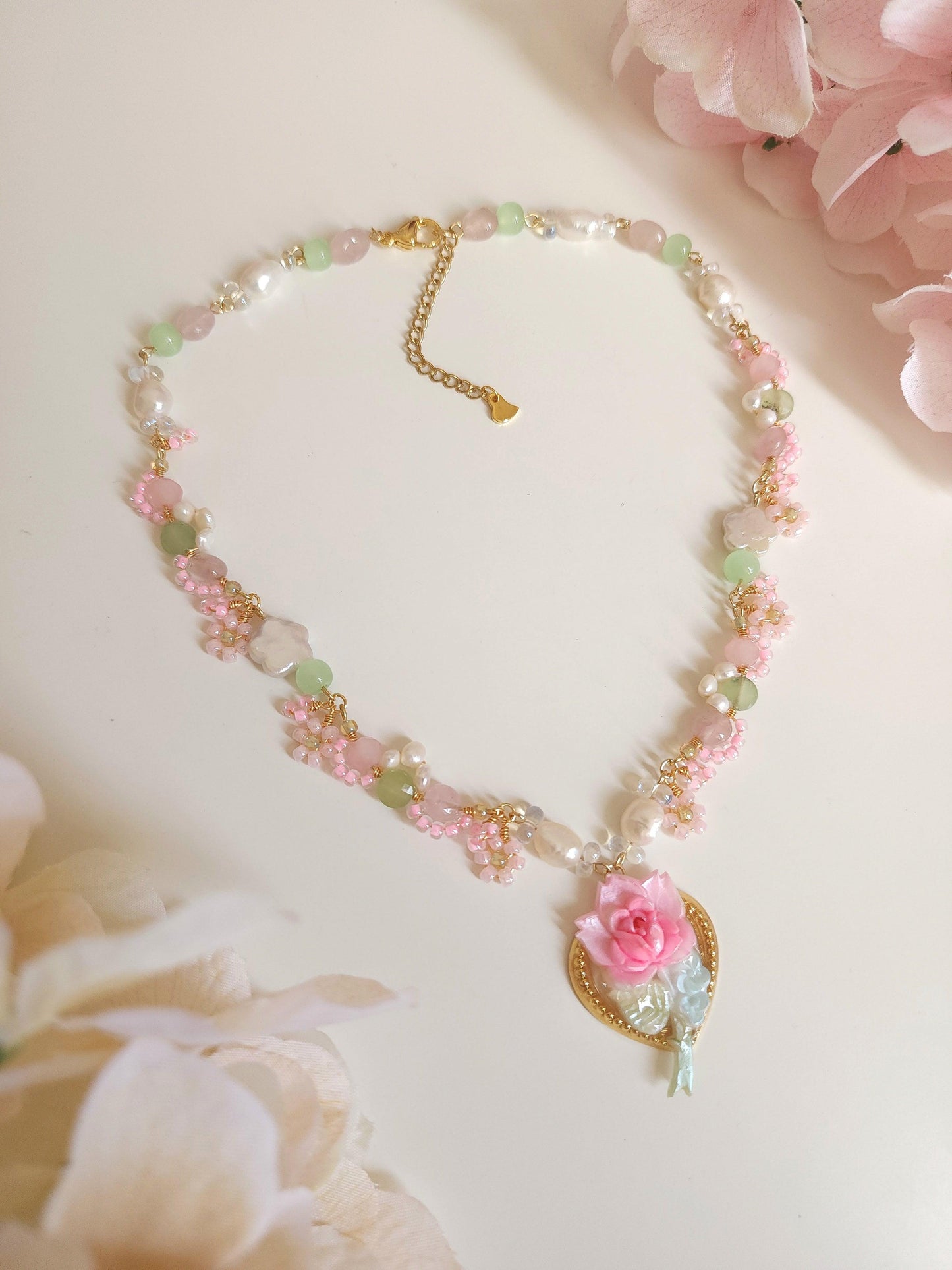 Vintage Charm Sweet Spring Necklace - By Cocoyu