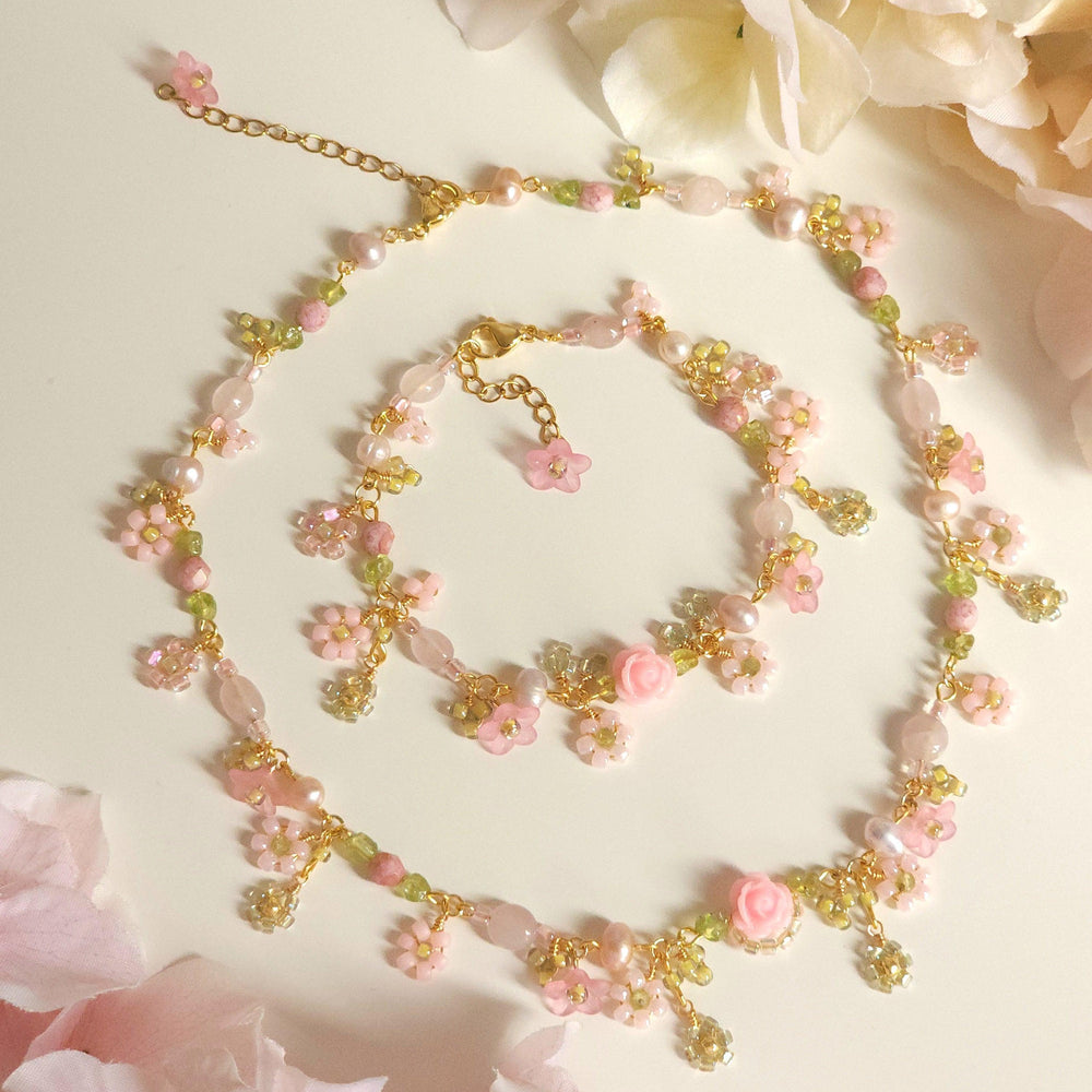 
                  
                    Vintage Rose Garden Bracelet - By Cocoyu
                  
                