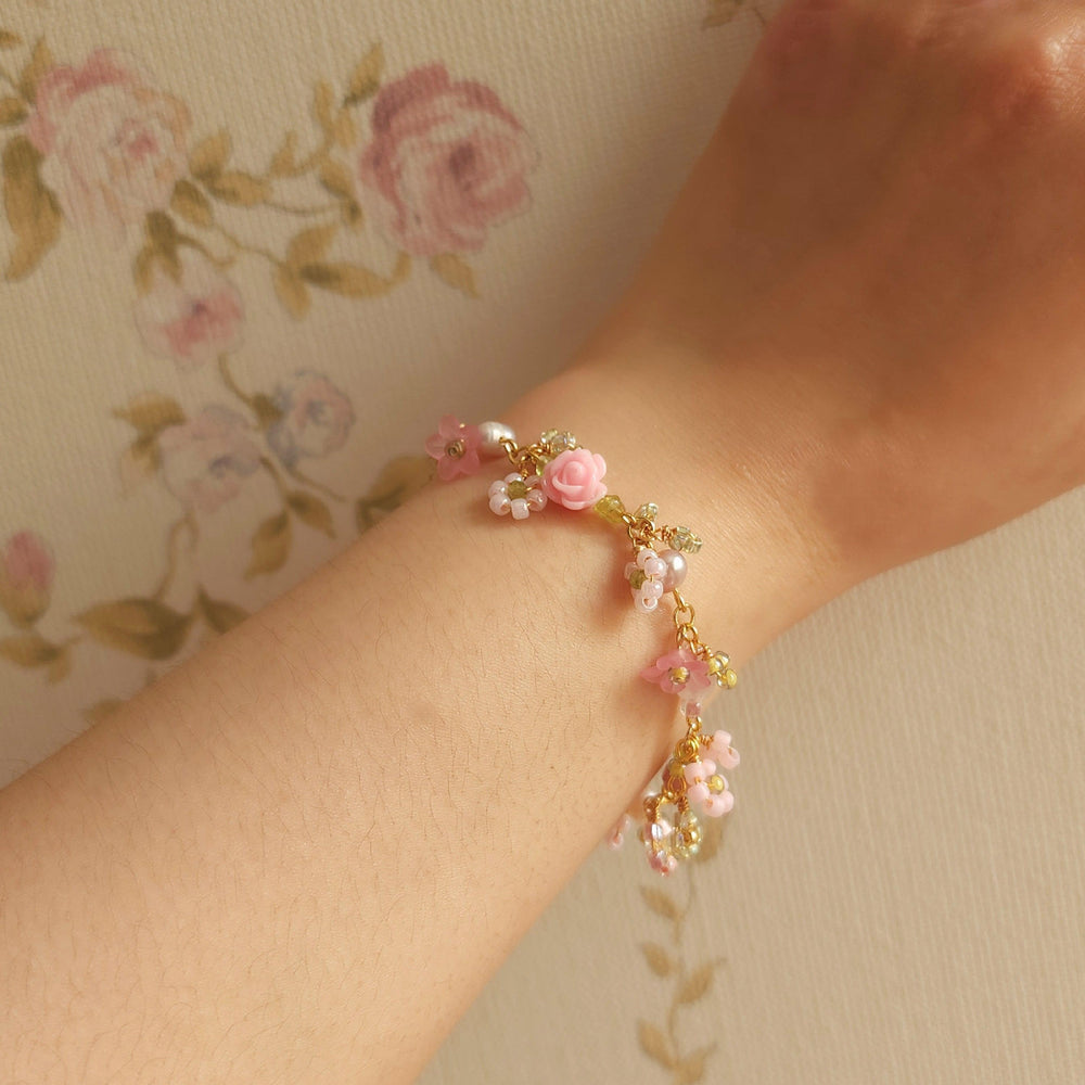 
                  
                    Vintage Rose Garden Bracelet - By Cocoyu
                  
                