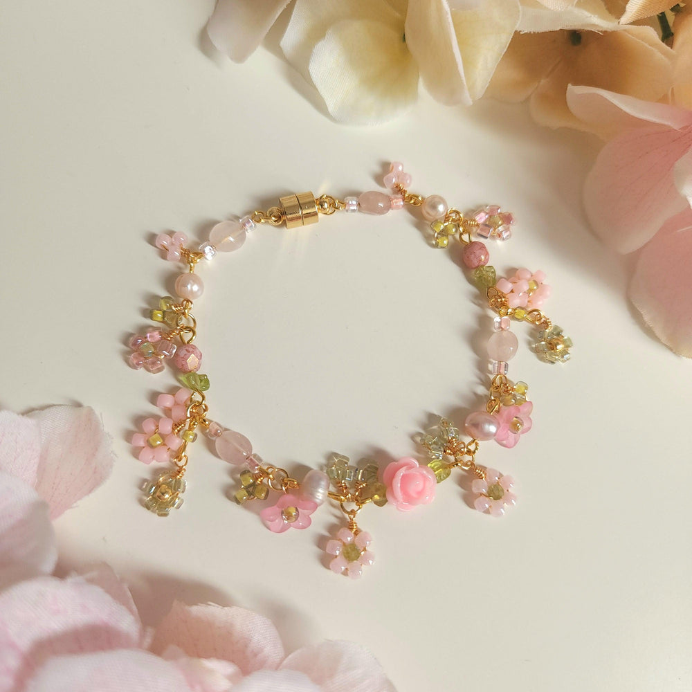 
                  
                    Vintage Rose Garden Bracelet - By Cocoyu
                  
                