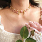 Vintage Rose Garden Necklace - By Cocoyu