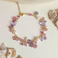 Violet Corals Bracelet - By Cocoyu