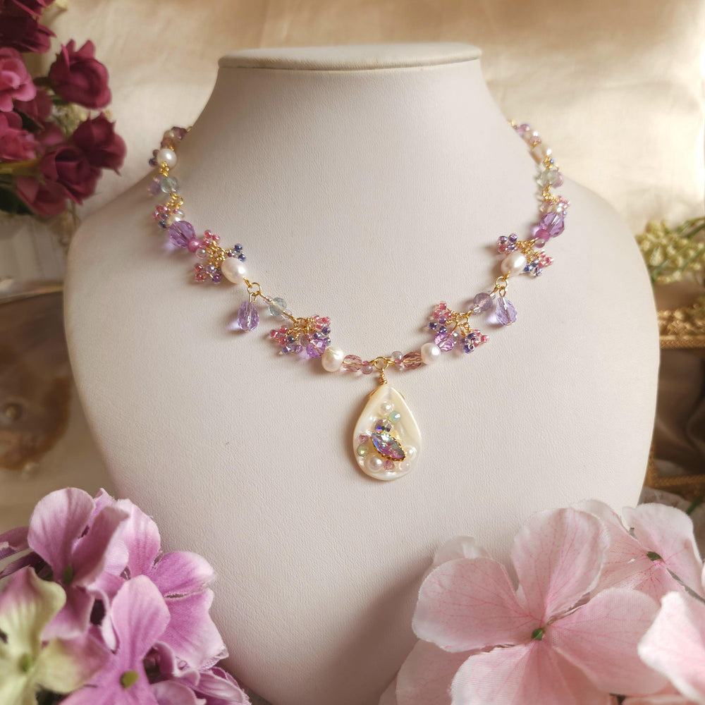 
                  
                    Violet Corals Necklace - By Cocoyu
                  
                