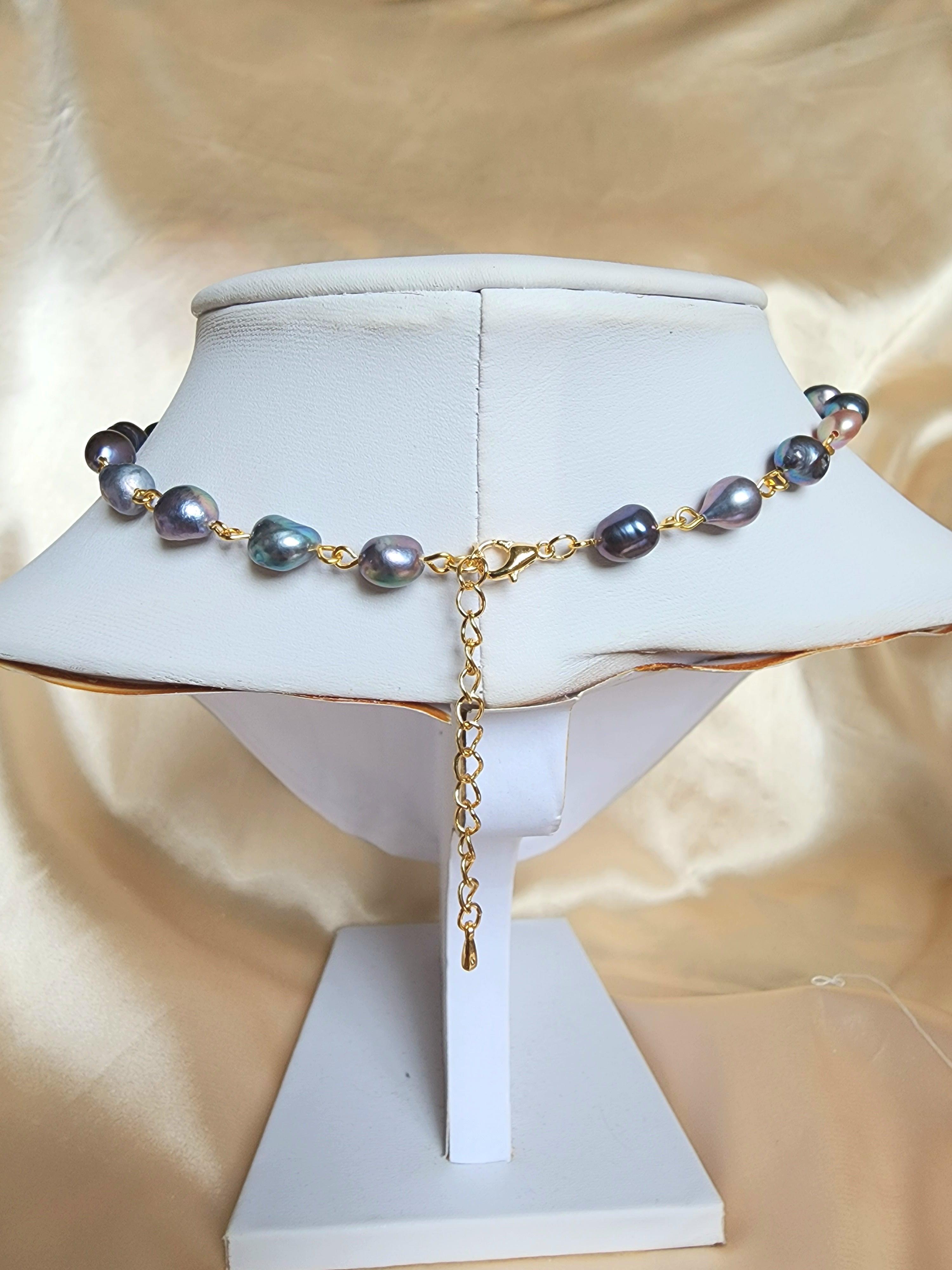 Buy ToniQ Classy Multistrand Beads Fusion Wear Choker Necklace Online At  Best Price @ Tata CLiQ
