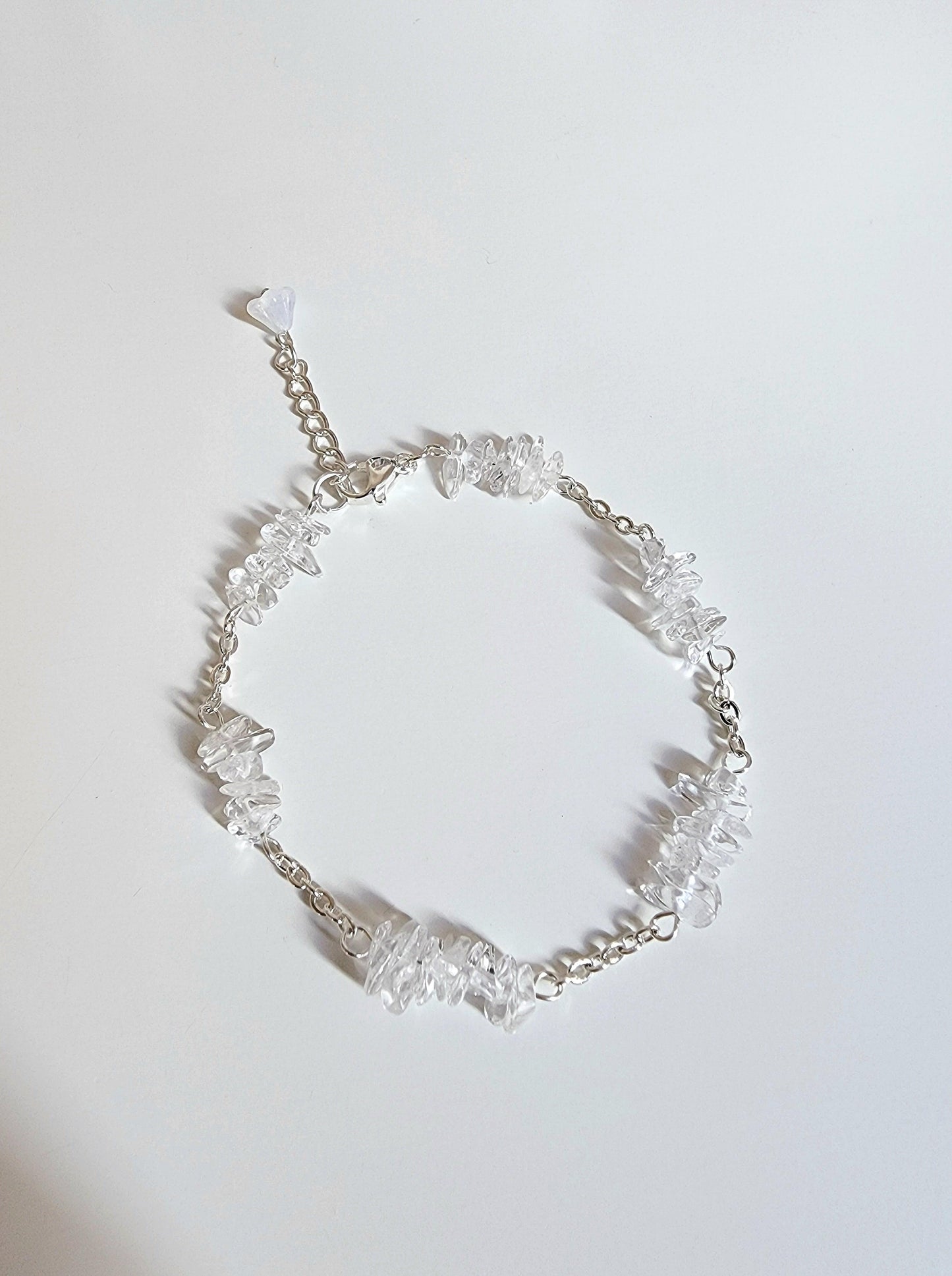 Chain Quartz Crystal Bracelet - By Cocoyu