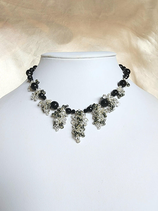 Charcoal Smoke Necklace - By Cocoyu