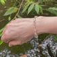Serene Aquamarine and Quartz Crystal Bracelet