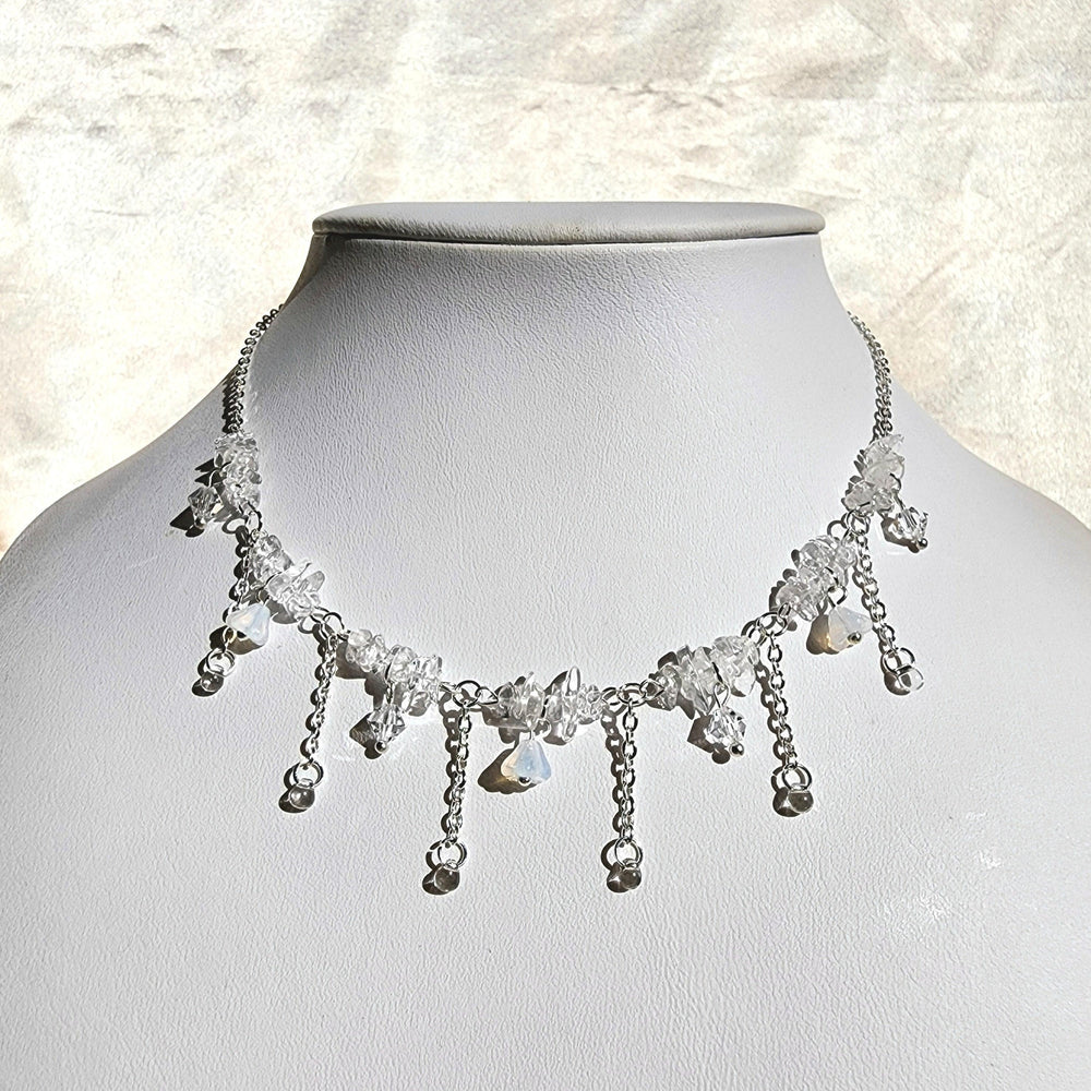 
                  
                    Frost Quartz Necklace - By Cocoyu
                  
                