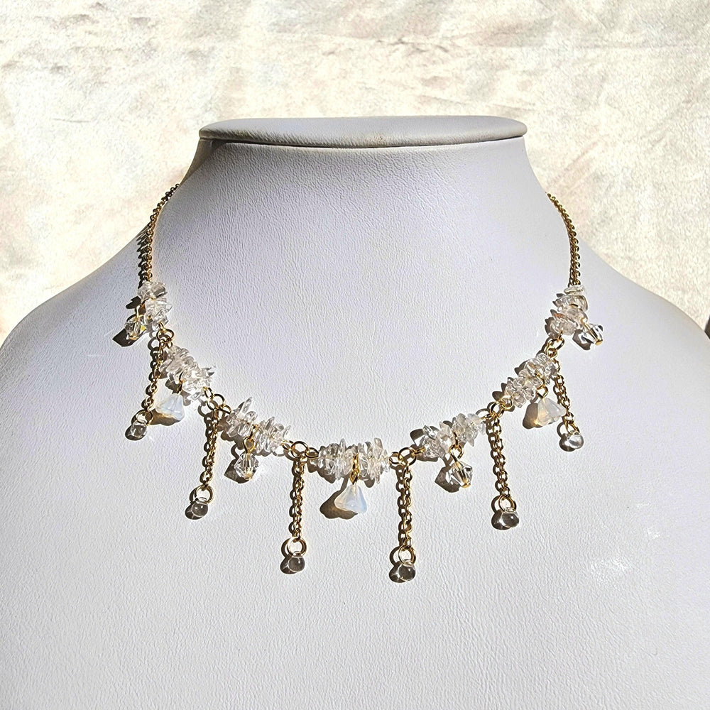 
                  
                    Frost Quartz Necklace - By Cocoyu
                  
                