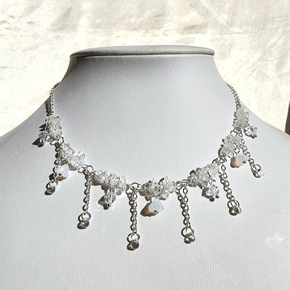 
                  
                    Frost Quartz Necklace - By Cocoyu
                  
                