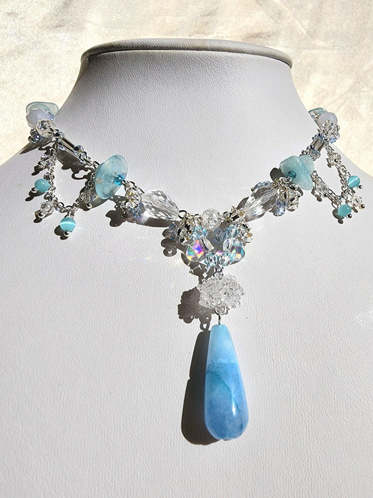 Frozen Lake Necklace - By Cocoyu
