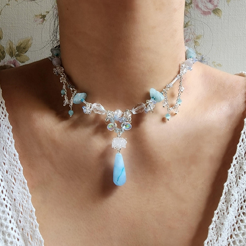 
                  
                    Frozen Lake Necklace - By Cocoyu
                  
                
