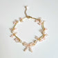 Gold Aline Ribbon Bracelet - By Cocoyu