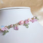 Pink Pearlescent Choker - By Cocoyu