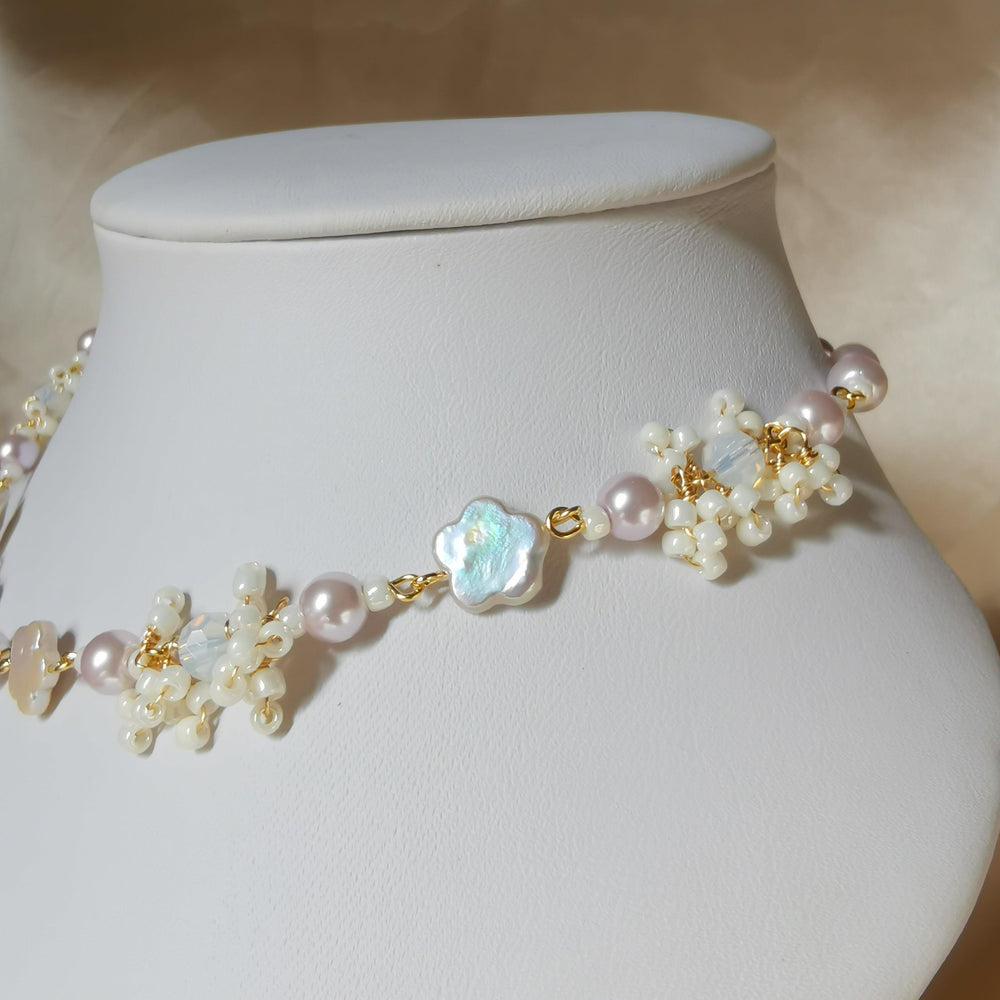 
                  
                    Primrose Pearl Necklace - By Cocoyu
                  
                